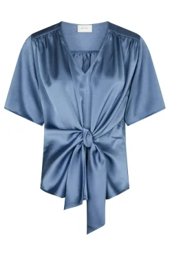 New Neo Noir Casadia Heavy Sateen Blouse 165695 407