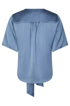 New Neo Noir Casadia Heavy Sateen Blouse 165695 407