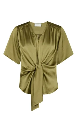 Hot Neo Noir Casadia Heavy Sateen Blouse 165695 340