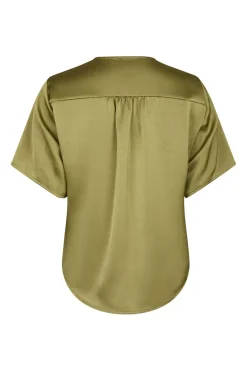 Hot Neo Noir Casadia Heavy Sateen Blouse 165695 340