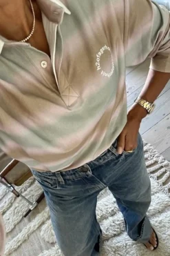 Online H2O Fagerholt Cash Polo Shirt 9943 Dusty Multi Spray