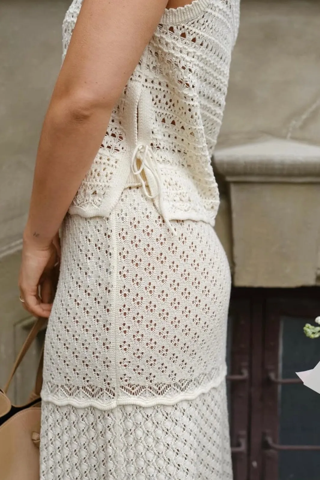 Sale Neo Noir Catana Crochet Knit Top 165990 122