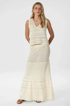 Sale Neo Noir Catana Crochet Knit Top 165990 122