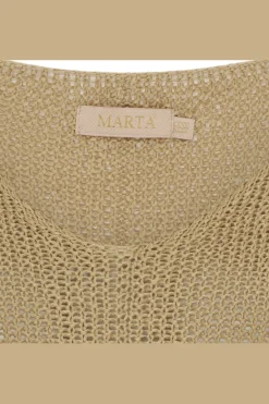 Clearance Marta Du Chateau Cbetina Knit 7010 Camello
