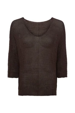 Hot Marta Du Chateau Cbetina Knit 7010 Brown