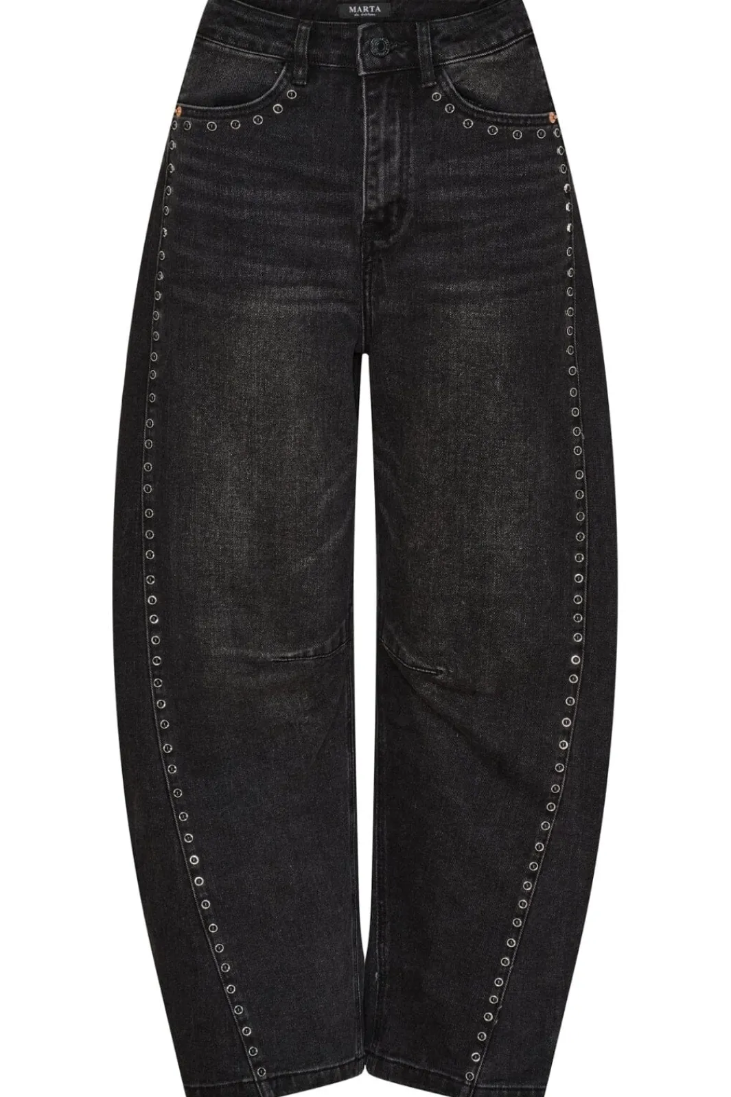New Marta Du Chateau Cbitten Jeans MDC226-8605 Black