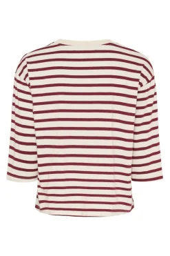 Marta Du Chateau Cbrooklyn Tee 58351 Beige/Bordeaux