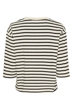Clearance Marta Du Chateau Cbrooklyn Tee 58351 Beige/Black