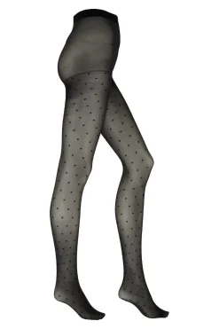 Clearance Marta Du Chateau Cchris Tights 20Den 121-CD22PO1 Black Dot