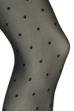 Clearance Marta Du Chateau Cchris Tights 20Den 121-CD22PO1 Black Dot