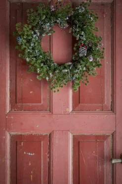 Clearance Bloomingville Cedar Krans, Grøn, Kunstige Blomster 82072345 Green
