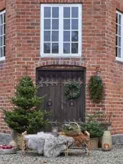 Clearance Bloomingville Cedar Krans, Grøn, Kunstige Blomster 82072345 Green