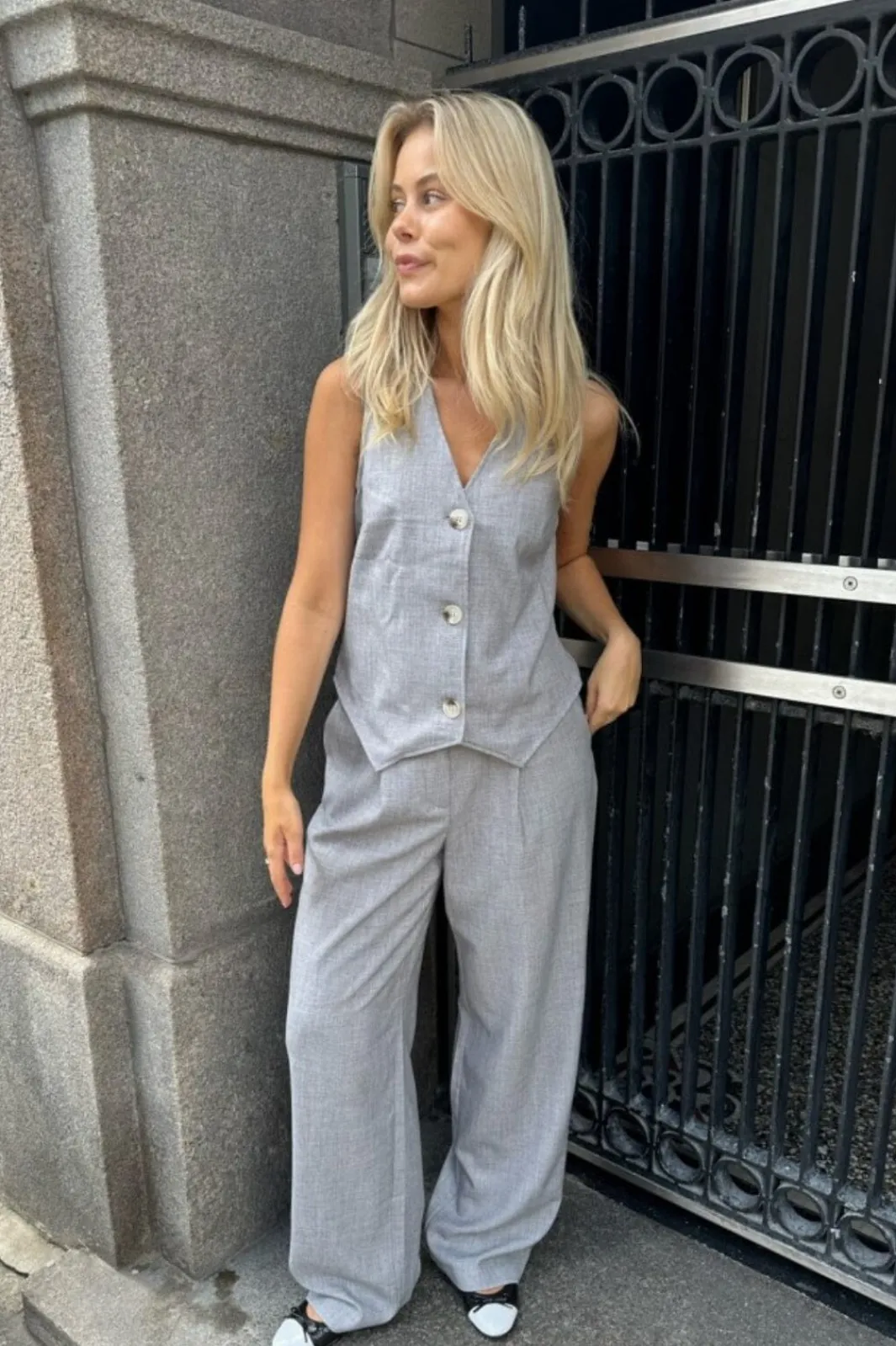New BYIC Celina Pants Grey