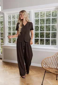 Clearance Molly&My x Julie Elgaard Celina Structure Pants 167306 676