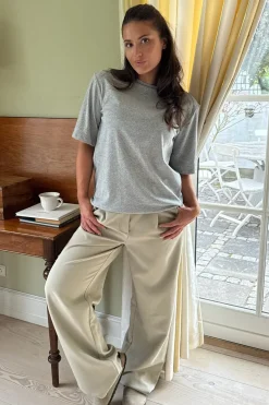 Hot BYIC Celinaic Pants A2351 Dusty Beige