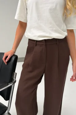 Sale BYIC Celinaic Pants A2351 Dark Brown Texture