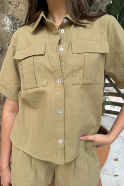 Online BYIC Celinaic Shirt lkhaki Light Khaki