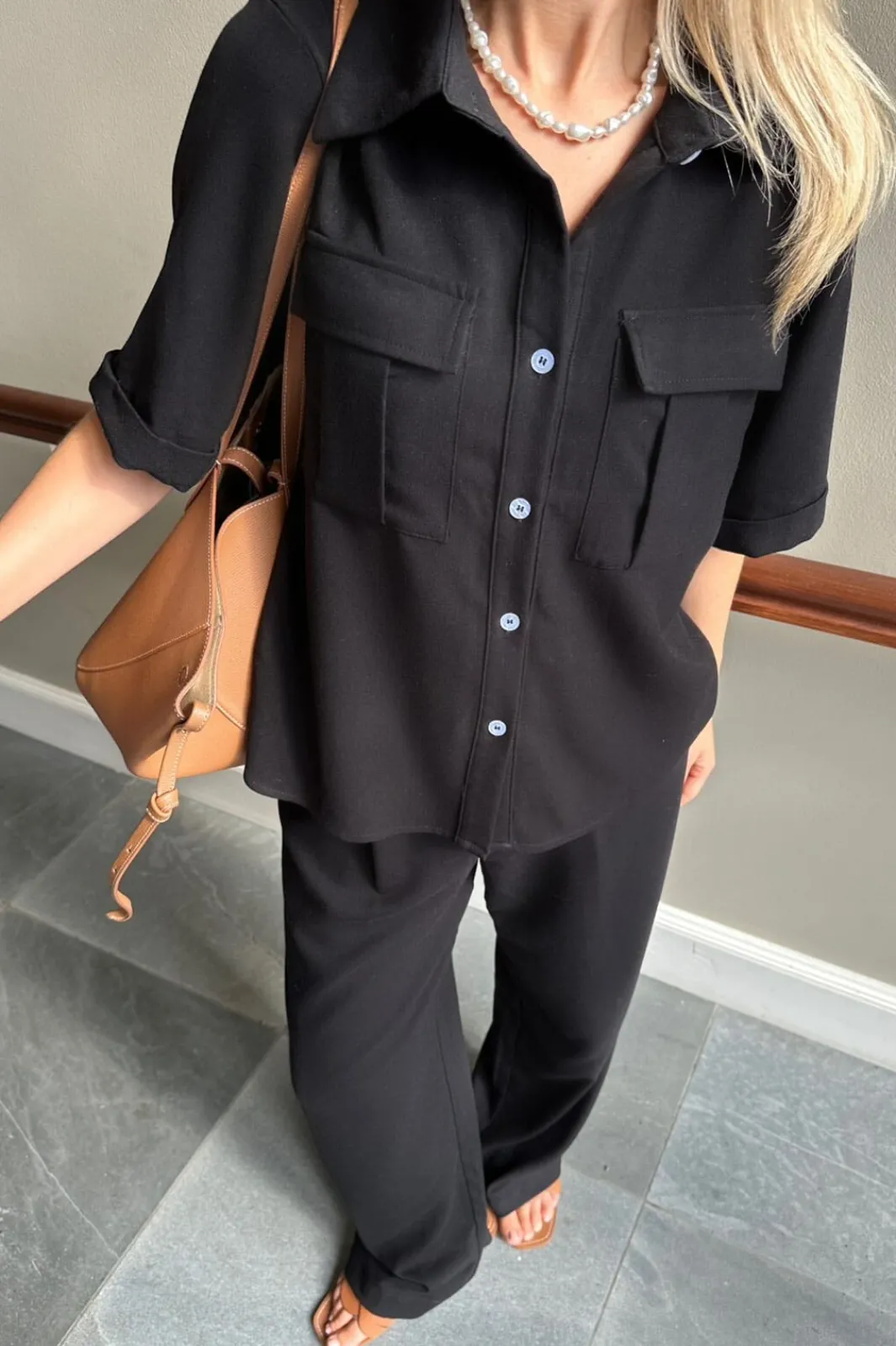 BYIC Celinaic Shirt NA23120 Black