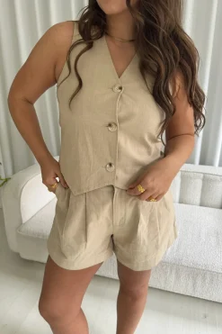 Clearance BYIC Celinaic Vest sand Sand
