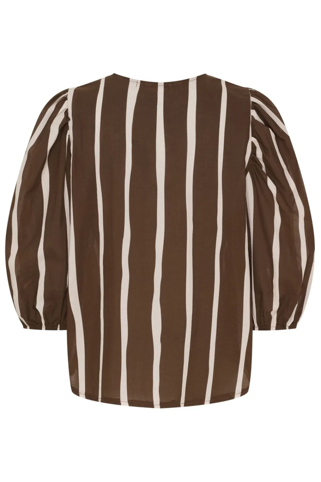 Sale Marta Du Chateau Cevelina Shirt 58130M Brown Stripe