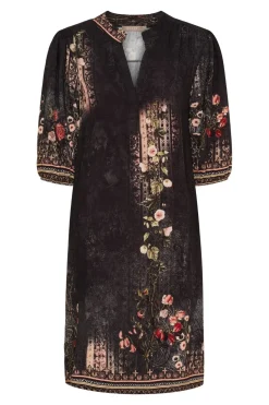 Outlet Marta Du Chateau Cgoldie Dress 7474 Nero5295Tpg