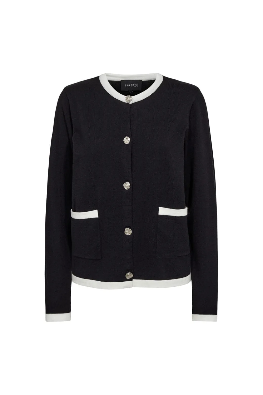 Best Liberte Chani Cardigan 22345 Black Creme