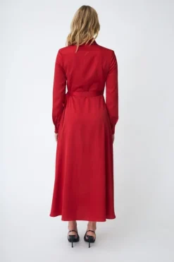 New Cras Charleen Dress C548 4035 Tango Red