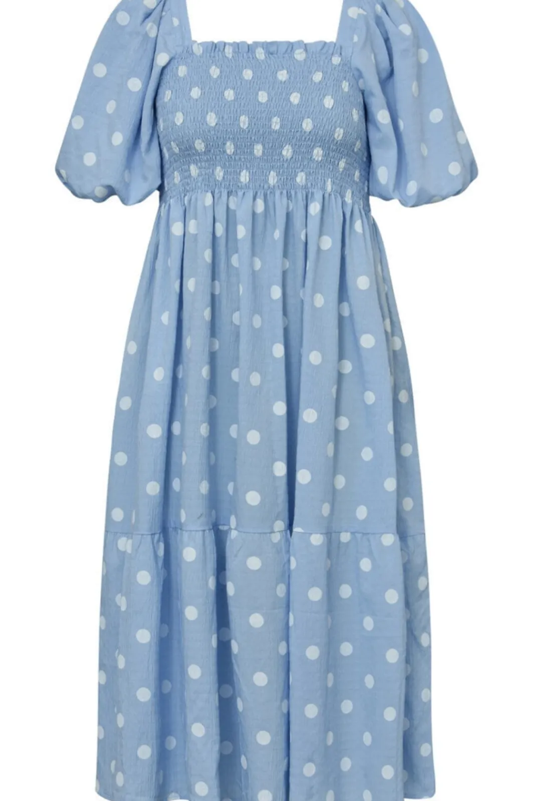 New A-View Cheri Dot Dress 091 Blue/White