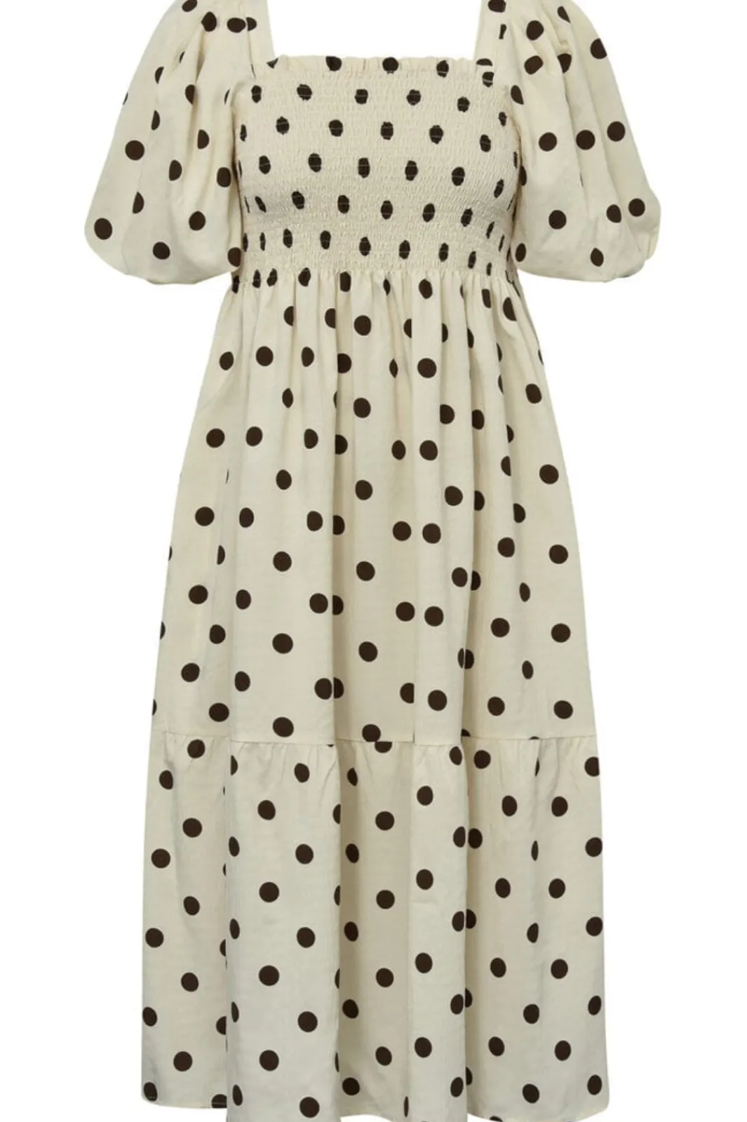 Discount A-View Cheri Dot Dress 186 Sand/Brown
