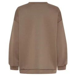 Outlet Marta Du Chateau Chibiscus Sweatshirt 22659 Fango