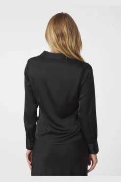 Sale Neo Noir Christy Heavy Sateen Bedaz Shirt 166892 100