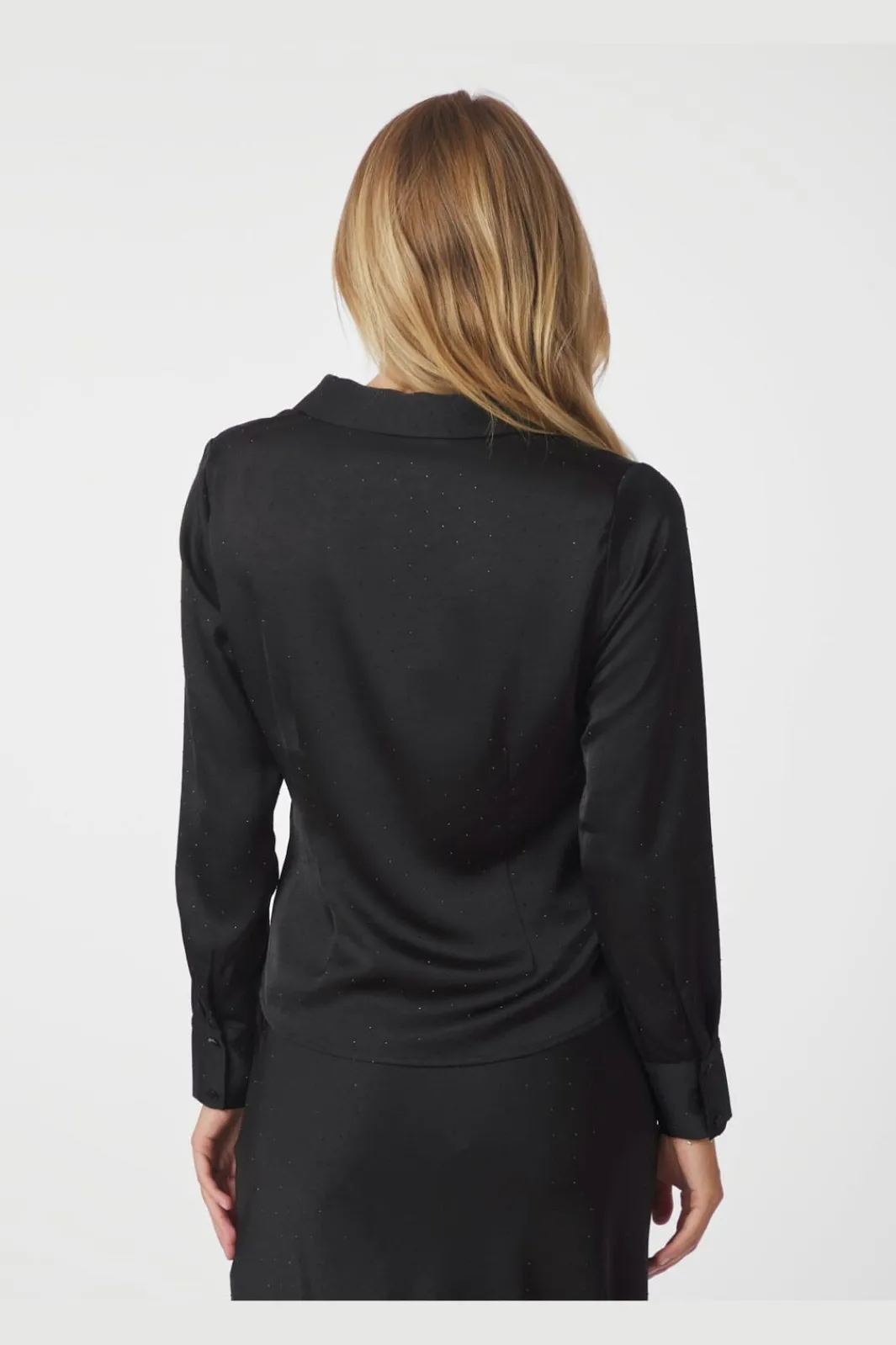 Sale Neo Noir Christy Heavy Sateen Bedaz Shirt 166892 100