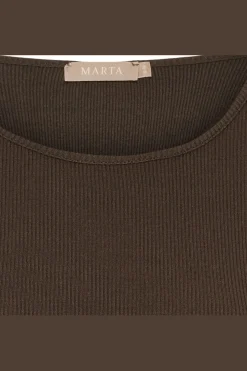 Sale Marta Du Chateau Cingrid Longshirt Tee 4906 Moro