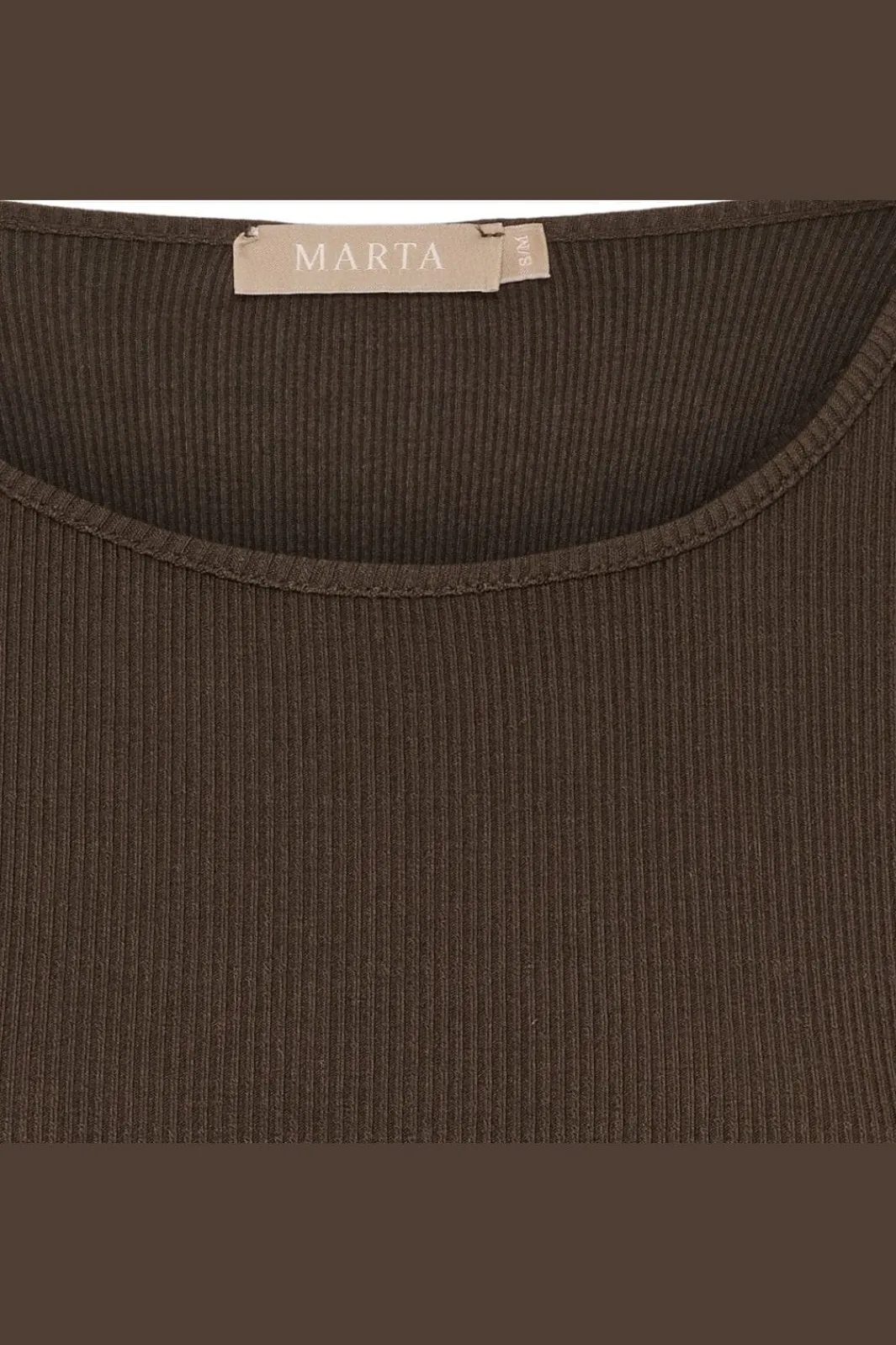 Sale Marta Du Chateau Cingrid Longshirt Tee 4906 Moro