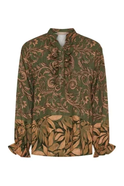 Discount Marta Du Chateau Cjoceline Shirt 5891 Military5684Tpk