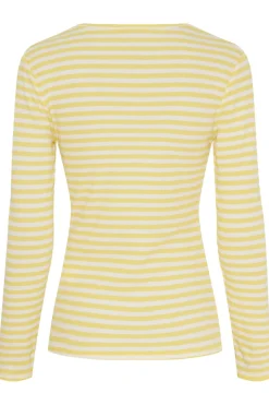 Hot Marta Du Chateau Cjosiane Ls Tee 49066 Giallo/Greggio