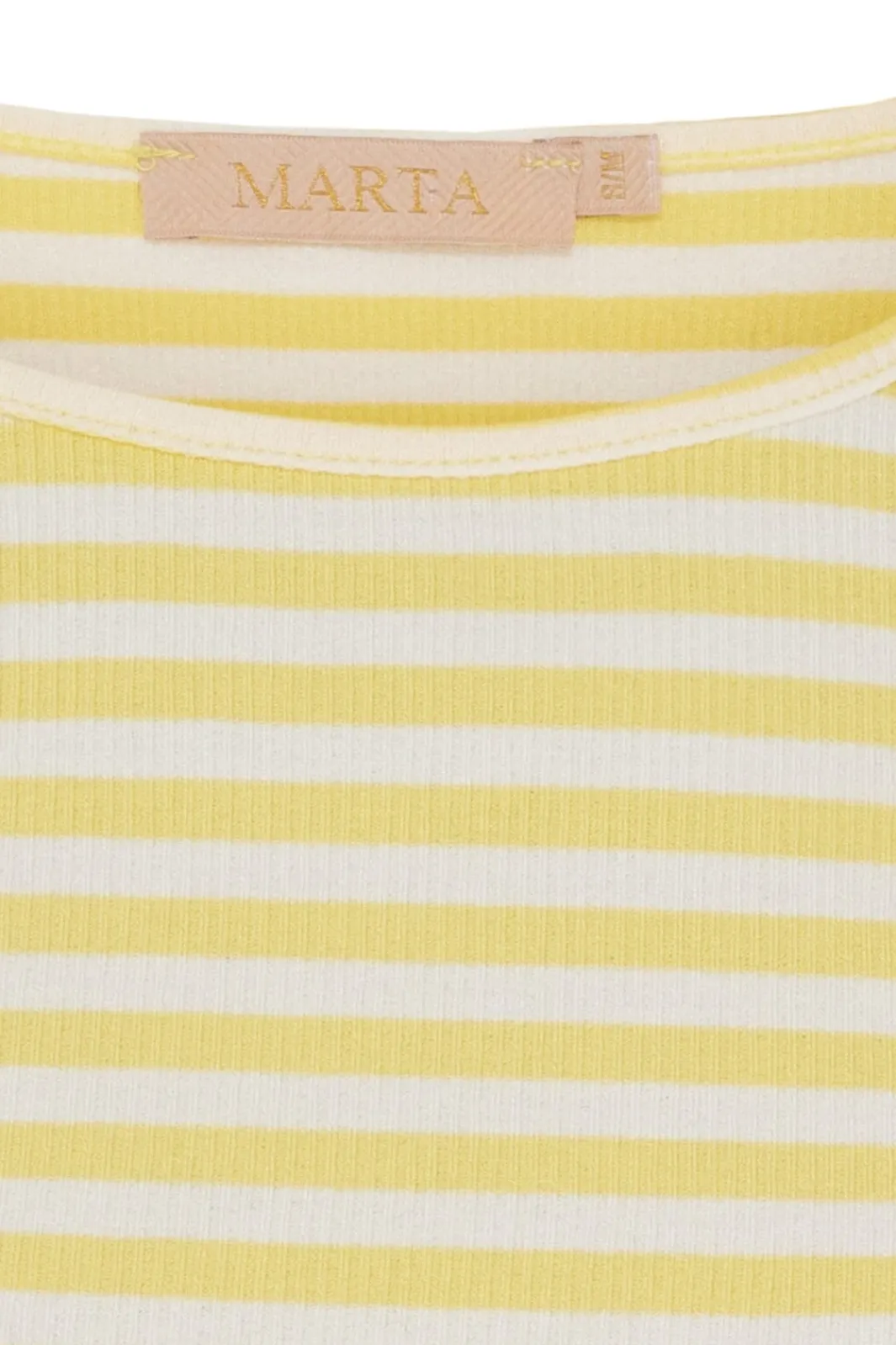 Hot Marta Du Chateau Cjosiane Ls Tee 49066 Giallo/Greggio