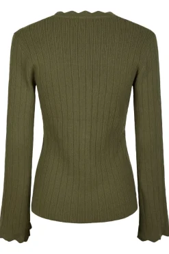 Neo Noir Clara Stitch Knit Blouse 164484 605