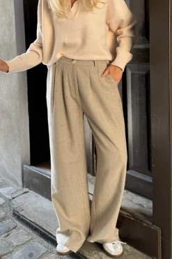 Discount BYIC Claraic Pants beigem Beige Melange