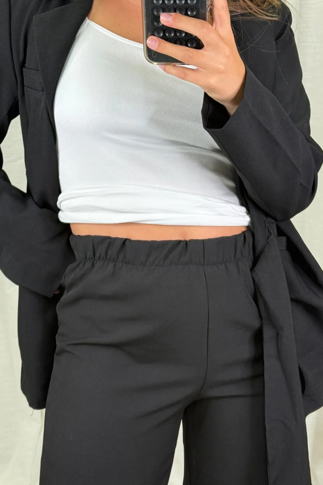 New A-bee Clarice Pants Black