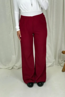 Outlet A-bee Clarice Pants Burgundy