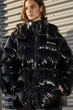 New Haute L'Amitié Climb Puffer Jacket HL10216 Black
