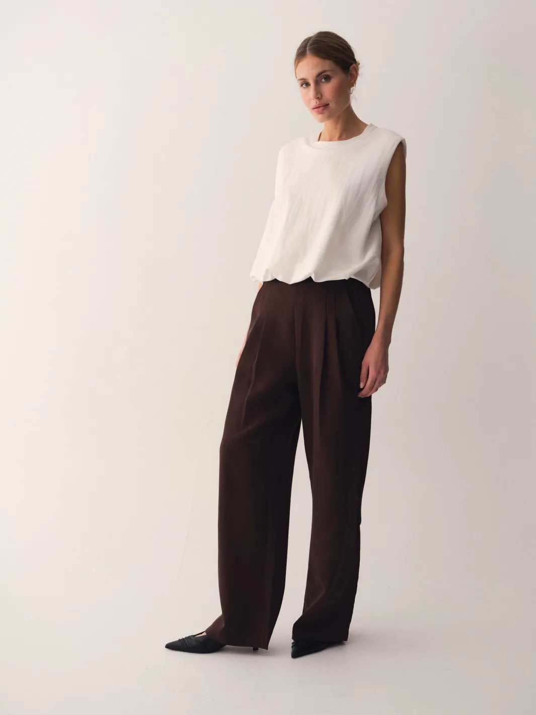 Discount Gossia Cloego Atalie Pants G2639 Chocolate