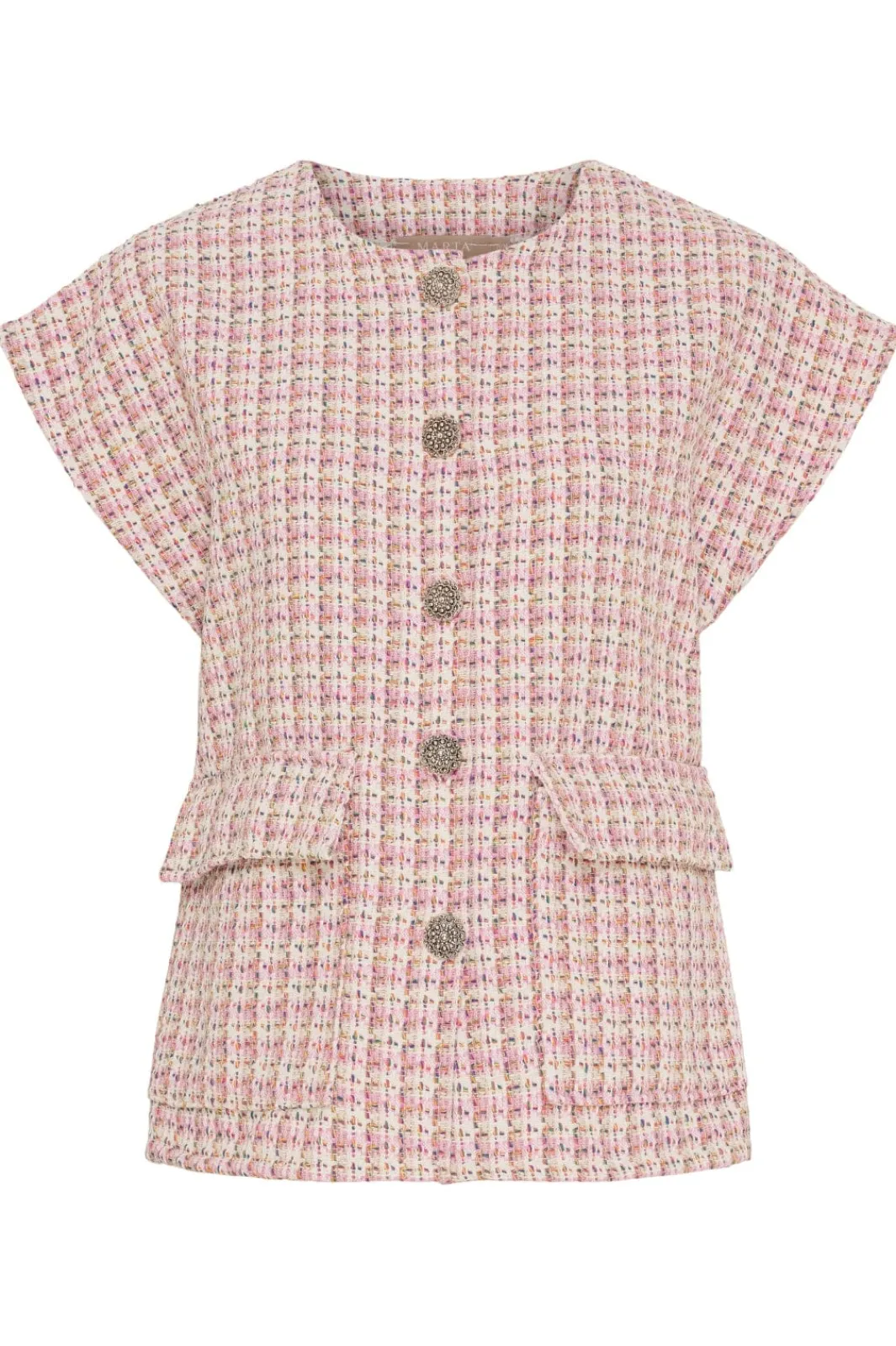 Hot Marta Du Chateau Cloretta Vest 7169 Rose