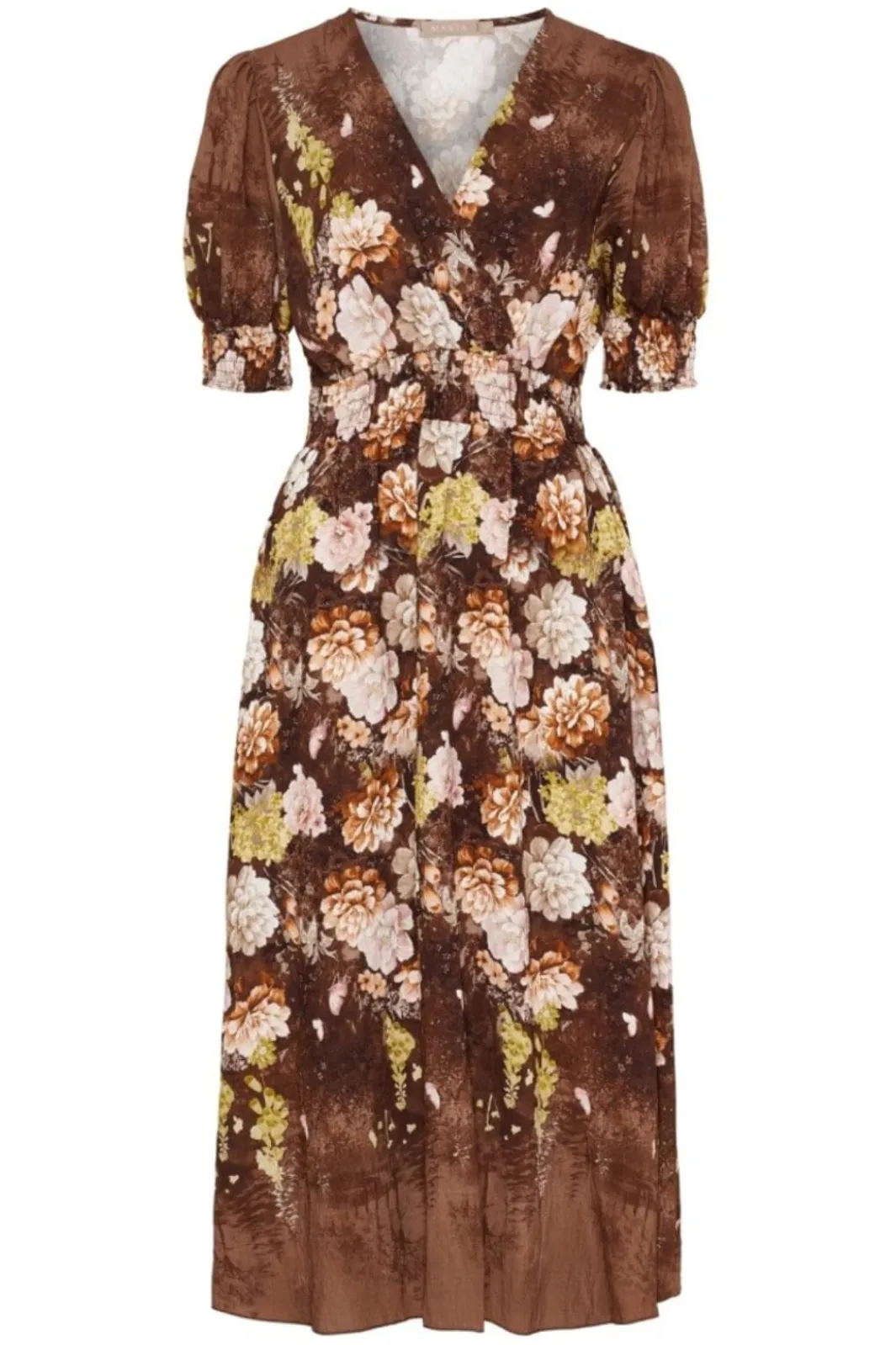 Clearance Marta Du Chateau Clydia Dress 25216 Marrone0460