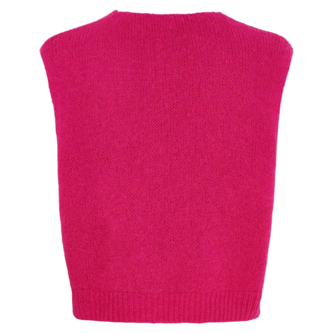 New Marta Du Chateau Cmarlene Vest 5114 Rosa Scuro