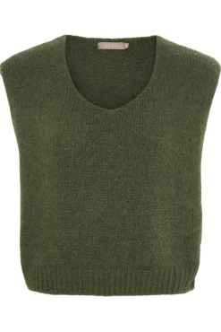Outlet Marta Du Chateau Cmarlene Vest 5114 Militairy