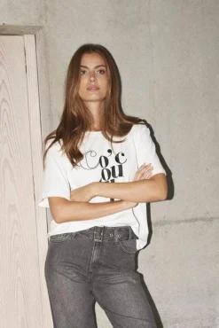 Online Co´Couture Cocouturecc Box Tee 43003 4000
