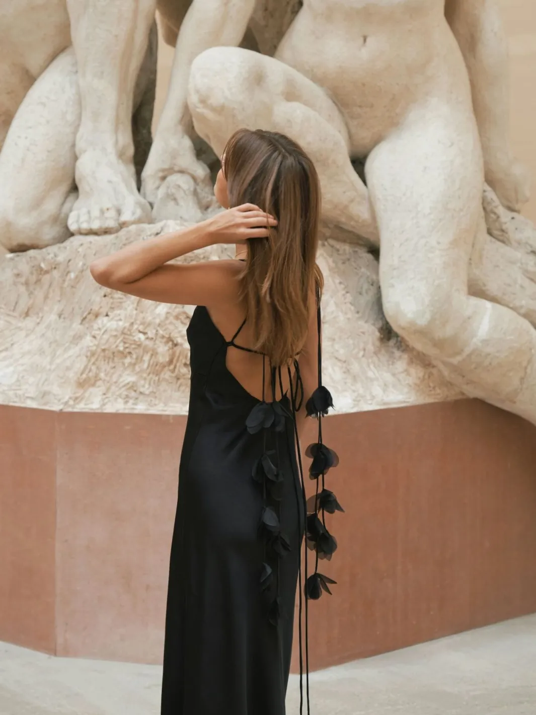 Best Neo Noir Colly Heavy Sateen Dress 166978 100
