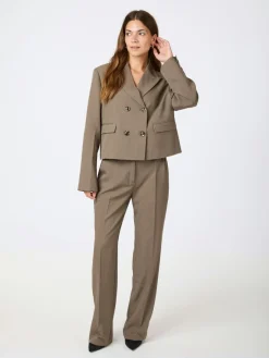 Best Neo Noir Conan Structure Blazer Khaki